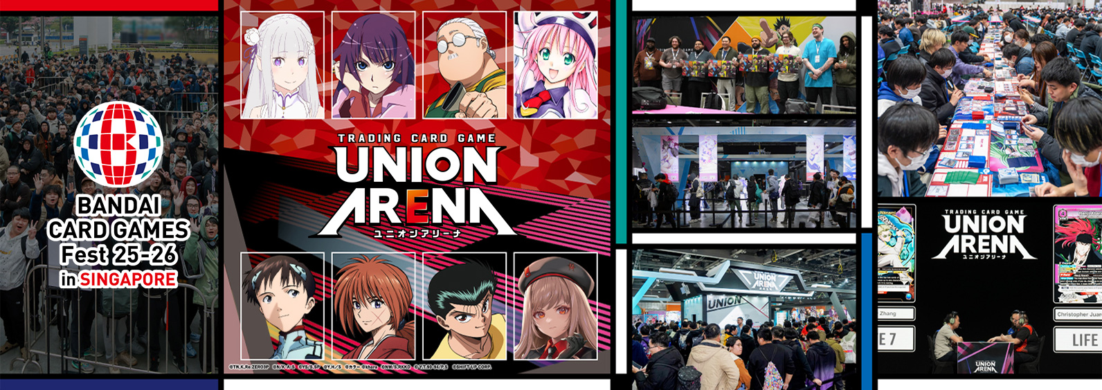 BANDAI CARD GAMES Fest 25-26 in SINGAPORE