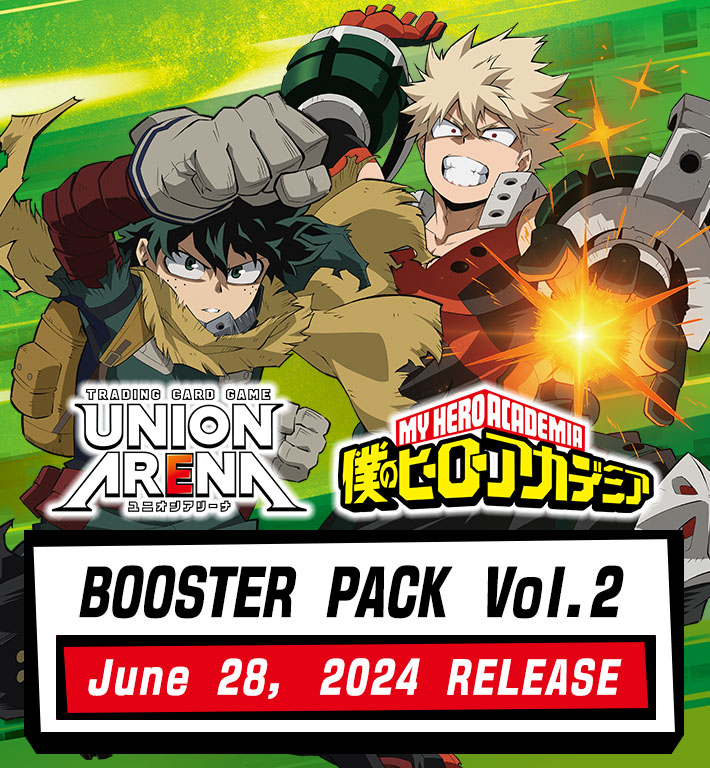 UNION ARENA BOOSTER PACK My Hero Academia Vol.2 [EX06BT] − PRODUCTS ...