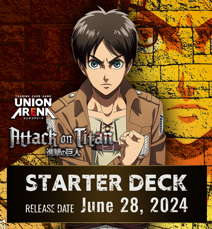 UNION ARENA STARTER DECK Attack on Titan [UA23ST] − PRODUCTS 