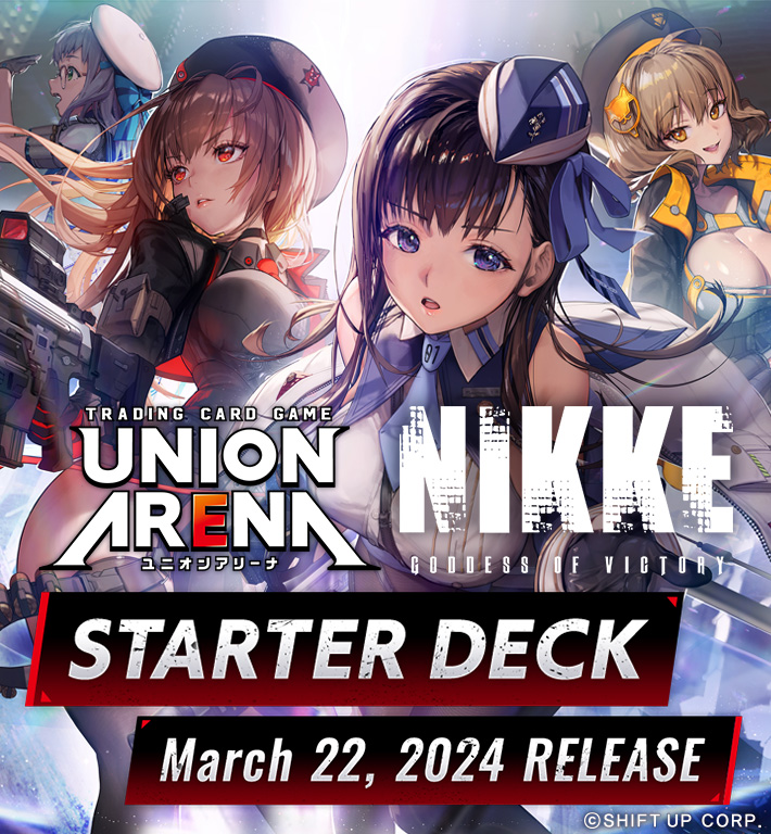 UNION ARENA STARTER DECK GODDESS OF VICTORY: NIKKE [UA18ST 