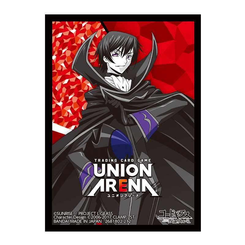 UNION ARENA OFFICIAL CARD SLEEVE CODE GEASS: Lelouch of the Rebellion