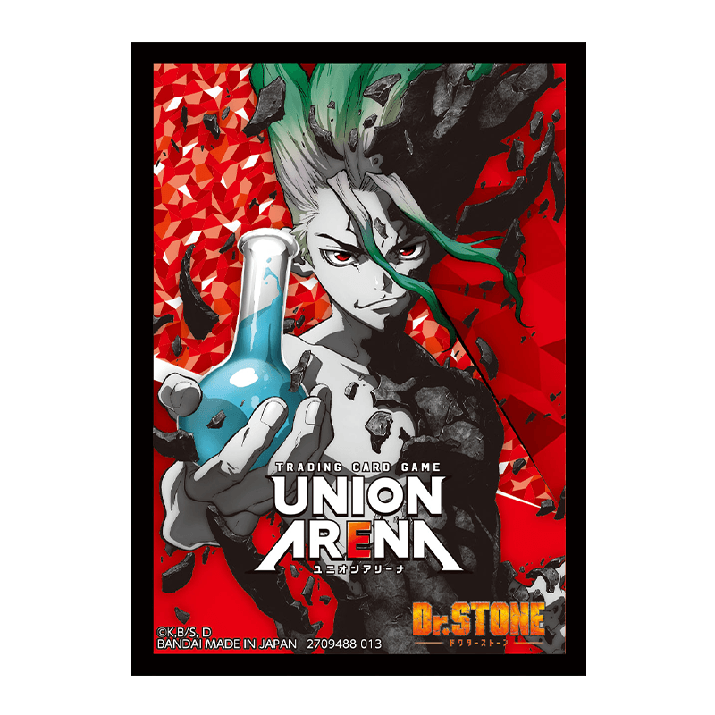 UNION ARENA OFFICIAL CARD SLEEVE Dr.STONE