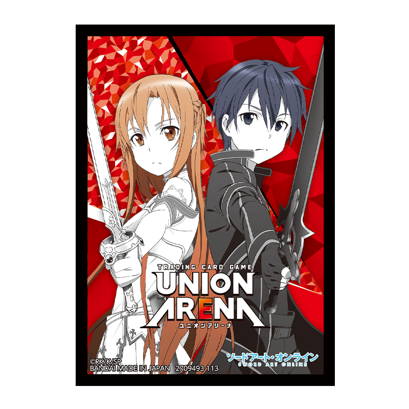UNION ARENA OFFICIAL CARD SLEEVE Sword Art Online