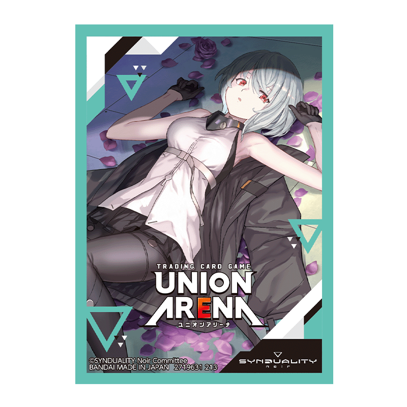 UNION ARENA OFFICIAL CARD SLEEVE SYNDUALITY Noir