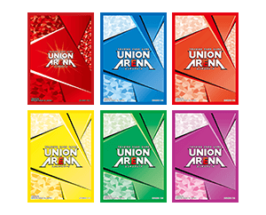 UNION ARENA Official Card Sleeve has been released