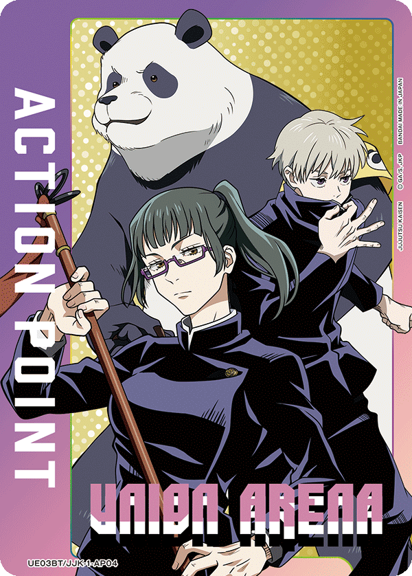 UE03BT/JJK-1-AP04 Action Point Card(JUJUTSU KAISEN)