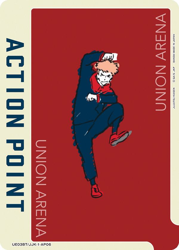 UE03BT/JJK-1-AP06 Action Point Card(JUJUTSU KAISEN)