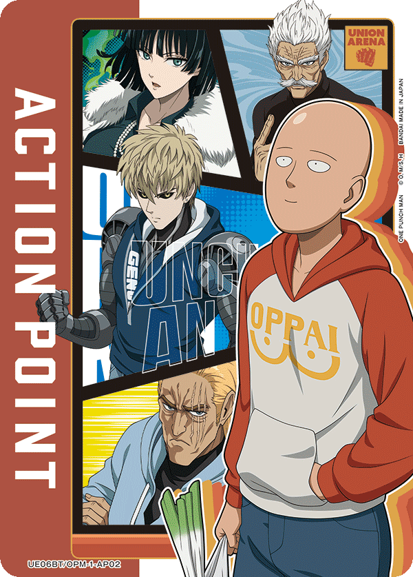 UE06BT/OPM-1-AP02 Action Point Card(ONE PUNCH MAN)