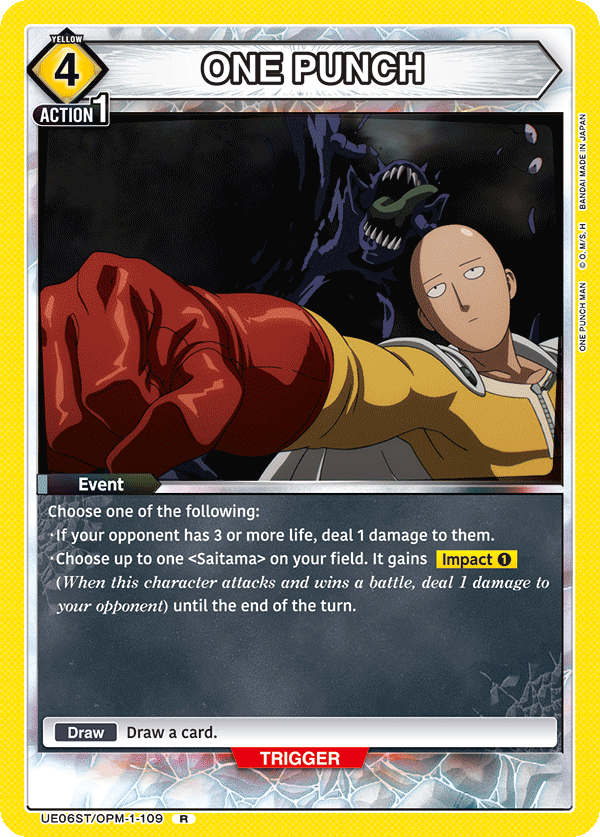 UE06ST/OPM-1-109 ONE PUNCH