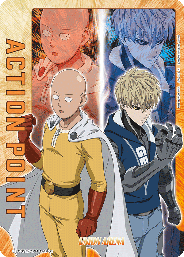 UE06ST/OPM-1-AP01 Action Point Card(ONE PUNCH MAN)