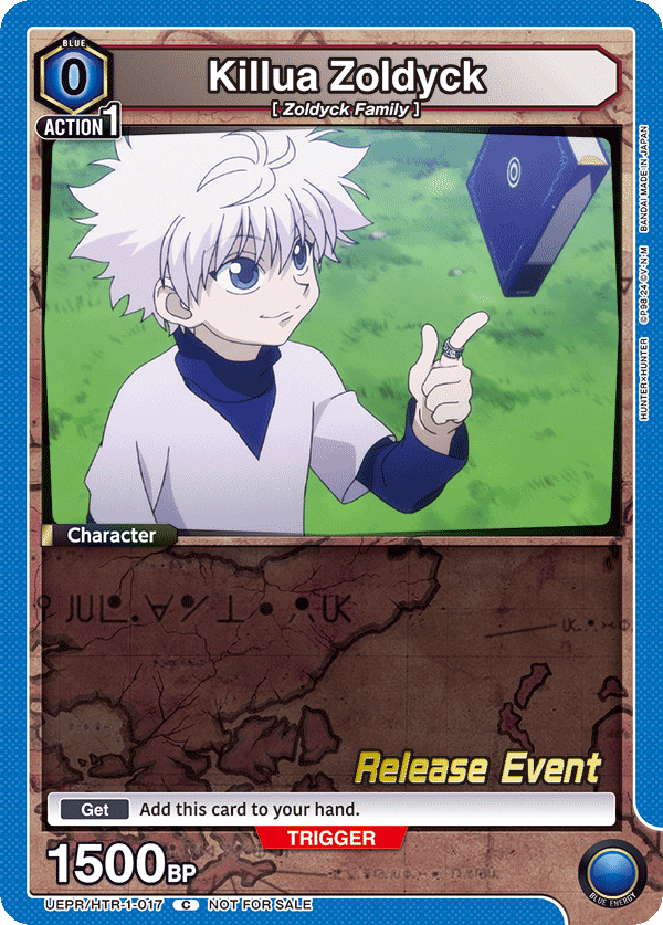 UEPR/HTR-1-017 Killua Zoldyck