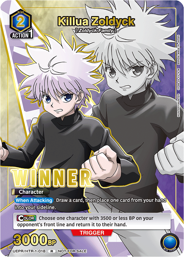 UEPR/HTR-1-018 Killua Zoldyck