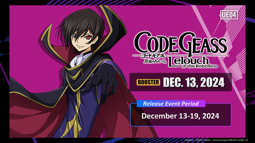 Booster Pack CODE GEASS Lelouch of the Rebellion [UE04BT]