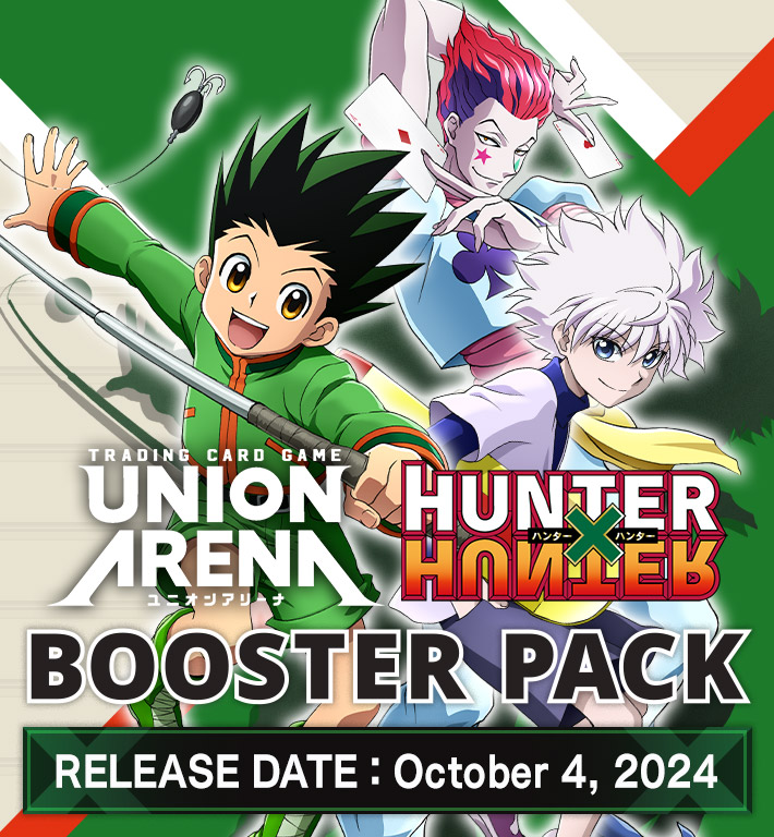 UNION ARENA BOOSTER PACK HUNTER X HUNTER [UE02BT] − PRODUCTS 