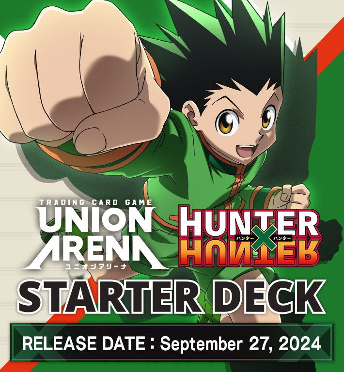 UNION ARENA STARTER DECK HUNTER X HUNTER [UE02ST]