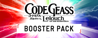 CODE GEASS Lelouch of the Rebellion BOOSTER PACK