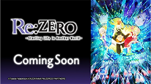 UNION ARENA -A New Title Announcement-Re:ZERO -Starting Life in Another World-